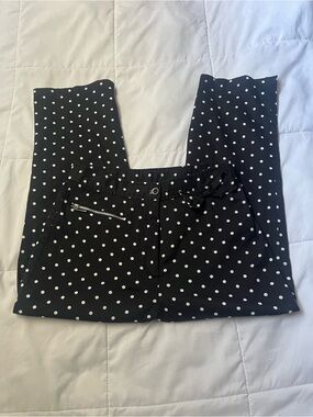 Black Polka Dot Pants